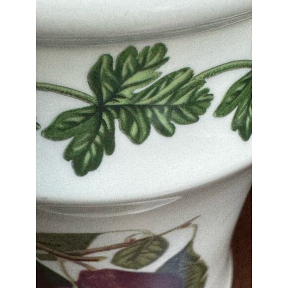 Portmeirion Pomona Botanic Spice Jar Vase Utensil Jar Made in England - Picture 10 of 11